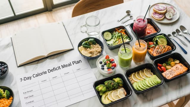 Calorie Deficit Meal Plans: 7 Days of Delicious Weight Loss Meals You’ll Love