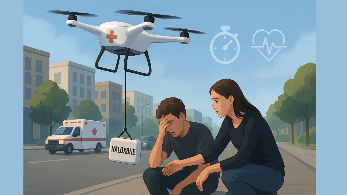 Opioid Epidemic Solutions: Can Drone-Delivered Naloxone Save More Lives?