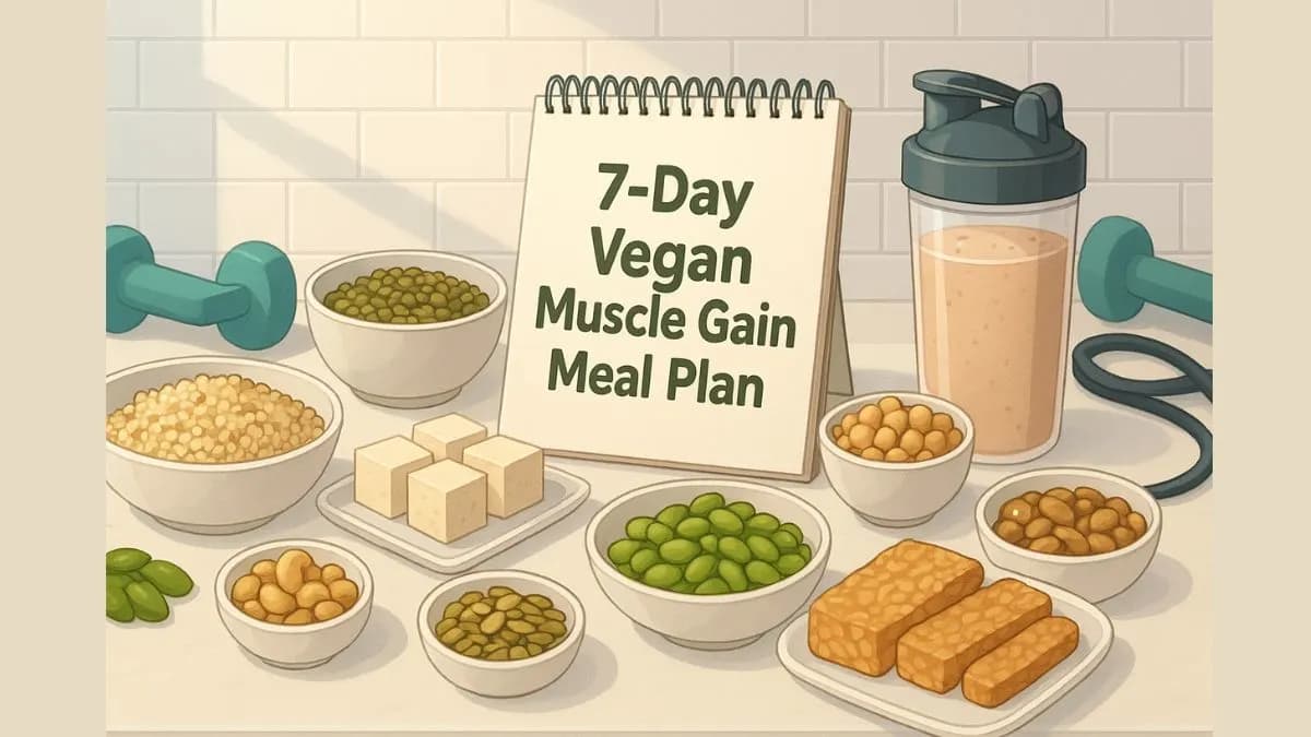 7-Day Muscle-Building Vegan Meal Plan