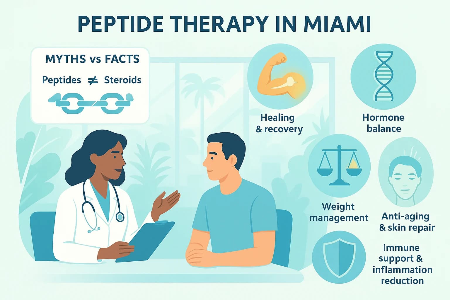 Feel Better, Faster: The Truth About Peptide Therapy in Miami’s Integrative Clinics