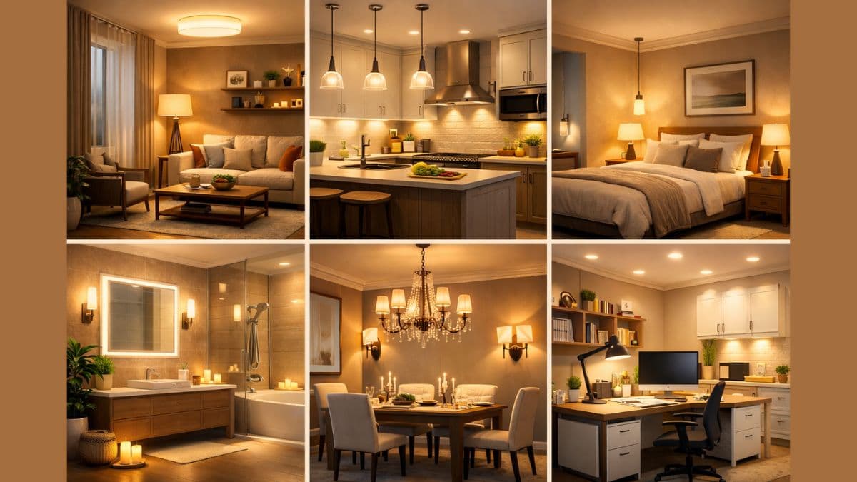 How to Choose the Right Lighting for Every Room (Beginner Guide)