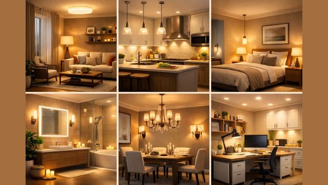 How to Choose the Right Lighting for Every Room (Beginner Guide)