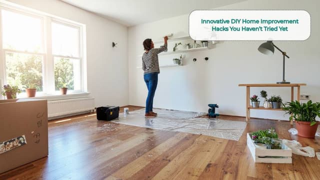 Innovative DIY Home Improvement Hacks You Haven’t Tried Yet