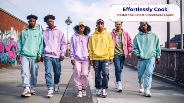 Effortlessly Cool: Master the Latest Streetwear Looks