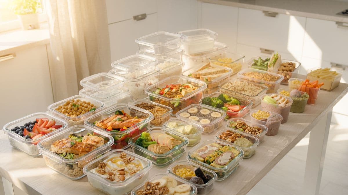 Meal Prep for Beginners: Step-by-Step Guide with 20 Easy Recipes & Weekly Plans