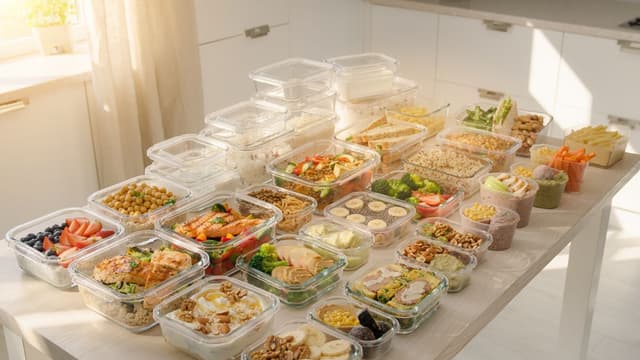 Meal Prep for Beginners: Step-by-Step Guide with 20 Easy Recipes & Weekly Plans