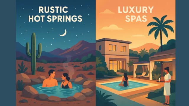 Rustic Hot Springs vs Luxe Spas in Texas: Which is Your Vibe?