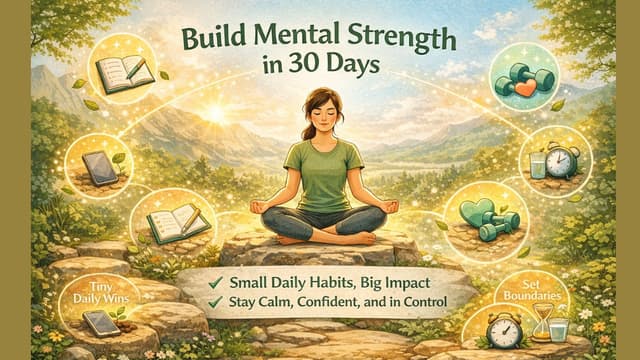 Small Habits That Make You Mentally Strong in Just 30 Days