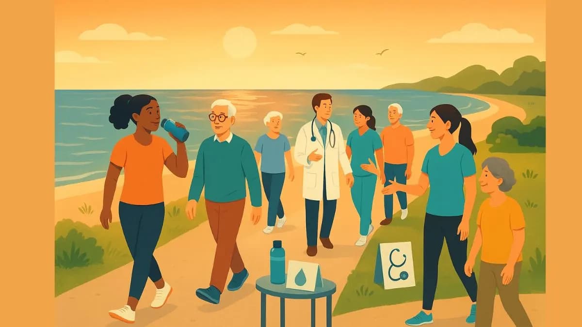 Tips from Health Pros on Shoreline Strolls