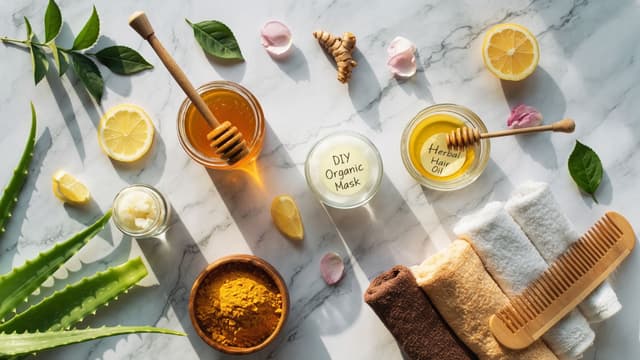 Top Organic Home Treatments for Common Skin and Hair Problems